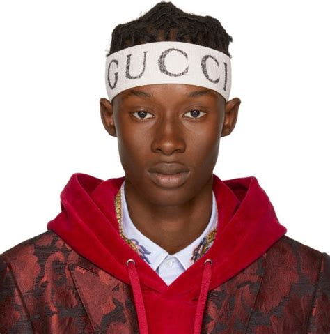 gucci head band men|Gucci headband on celebrities.